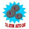 Logo Bengkel Mobil Atom